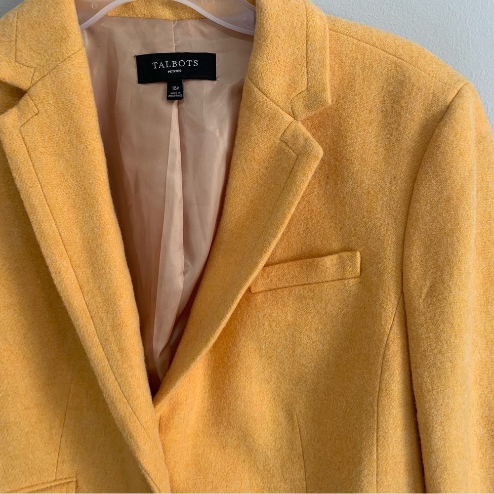 Talbots Wool Blend blazer jacket - Picture 3 of 17